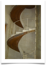 Staircase in Sagrada Familia, Barcelona - Helen Kulczycki